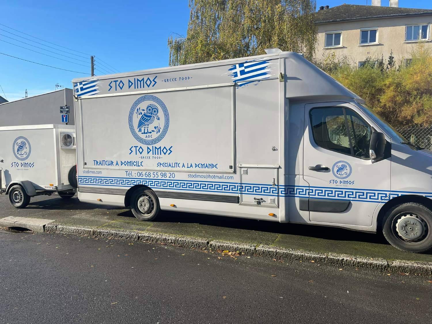 Food Truck Grec à Rennes